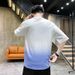 Short Sleeved 2023 Summer New Korean Brand Ins Youth Fashion Loose Casual T-shirt Men's Wear_viptrois.com