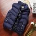 Men's Clothing Vest Spring Autumn Winter Thickened Coat Cardigan Loose Large Size Casual Men's Vest Vest_viptrois.com