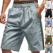 Men's Clothing New Men's Casual Sports Beach Simple Loose Thin 5 Point Shorts Men_viptrois.com