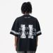 Men's Clothing Spring And Summer New Fashion Brand Snowflake Crack Printed V Neck Loose Short Sleeved T Shirt Men_viptrois.com