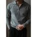 Autumn/Winter Thick Sweater Men's Korean Edition Trendy Loose Knitted Shirt Winter Lazy Linen Coat_viptrois.com