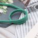 Shoelace Flat Solid Color Double Layer Terylene Cotton Shoe Accessories_viptrois.com