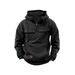 Cross-Border Trendy Brand Spring Autumn Men's Hoodie Solid Color Sweatshirt European And American Youth Sports_viptrois.com