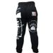 Men's clothing cotton running casual sports pants personality large print loose fitness pants_viptrois.com