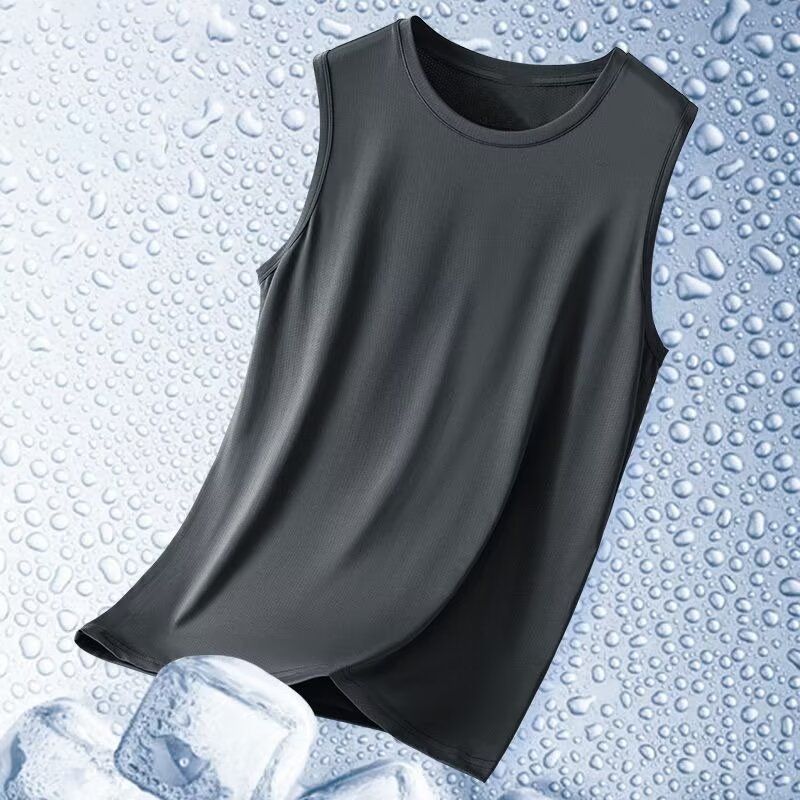 Men's Clothing Quick Drying Sports Suit Men's Summer Vest Shorts Sleeveless T Shirt Fitness Basketball Suit Physical Examination_viptrois.com