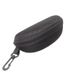 Large Pure Black Sunglasses Case Zipper EV Box Anti Pressure Anti Fall And Anti Wear Glasses Case With Hook Can Be Customized_viptrois.com