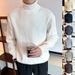 Men’s Slim-Fit High Neck Sweater – 7 Solid Colors, Breathable & Wrinkle-Resistant For Business Casual & Layering_viptrois.com