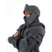Pure 2024 Autumn Winter Solid Color Men's Retro Elbow Pads Drawstring Face Mask Knight Hoodie Jacket Men ST5173_viptrois.com