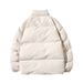Men's Casual Stand-up Collar Thickened Cotton-padded Jacket Bread Clothing Loose Large-size Cotton Clothing Men_viptrois.com