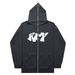 2023 Dark Butterfly Unisex Hoodie Gothic Couple Harajuku Oversized Zipper Sweatshirt_viptrois.com