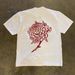 Summer New Short Sleeved Niche Design Pure Cotton Summer Casual Men's Round Neck T-shirt_viptrois.com