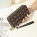 Women's Wallet Card Cases Double Zipper Clutch Bag Style Printed Wallet Women's Long Large Capacity Double Layer Wallet Mobile Phone Bag_viptrois.com