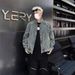 Men's Clothing Short Denim Jacket For Men, High End And Handsome Hairstylist, Trendy Brand Design, Tassel Raw Edge Fashion Jacket_viptrois.com