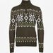 Men’s Slim-Fit Knit Sweater | Vintage-Inspired Half-Zip Pullover | Winter Casual Textured Jumper (Solid Colors)_viptrois.com