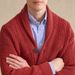 Men's Stylish Turn-Down Collar Knit Sweater - Classic Long Sleeve Cardigan For Autumn & Winter, Slim Fit, Solid Color, Comfortable & Warm_viptrois.com