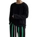 "Men's Vintage Long Sleeve T-Shirt – Lightweight Sun Protection Cover-Up, Plus Size European Fit (Black/Grey/White, S-2XL)"_viptrois.com