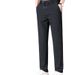Men's Lightweight Dress Pants – Breathable & Stretch Office Trousers With Belt (M-5XL, Black/Navy/Charcoal)_viptrois.com