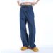 Men’s Wide Leg Jeans – American Streetwear Loose Fit Denim Pants (Black, Light Blue, White, S-3XL)_viptrois.com
