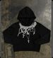 2025 American Style Zipper Sweatshirt Gothic Chain Print Hoodie Casual Jacket_viptrois.com