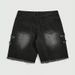 Men's Clothing Denim Shorts Cat Whiskers Versatile Denim Shorts Retro Five Pointed Star Patchwork Casual Pants_viptrois.com