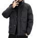 2024 Standing Collar Men's Short Autumn And Winter New Style Thick Youth White Duck Down Warm Casual Couple Jacket_viptrois.com