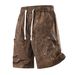 Men's Clothing Men's Style High Street Loose Fit Cargo Shorts Versatile Straight Leg Casual Mid Length Trendy Five Point Wide Leg_viptrois.com