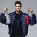 "Ultra-Lightweight Down Jacket For Men – Warm Winter Coat With Stylish Slim Fit (Black/Grey/Royal Blue, Multiple Sizes)"_viptrois.com