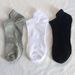 Men's socks large size sports socks lifting ear mesh boat Socks spot wholesale student running socks solid color socks men_viptrois.com