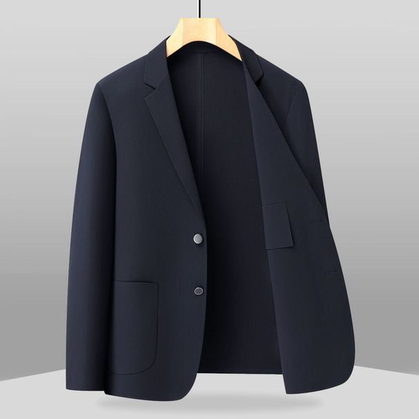 Suit Jacket Men's Business Casual Small Western Top Single Spring And Autumn Style Formal Suit Middle-Aged Father_viptrois.com