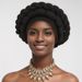 New Style Messy Linen Wrinkled Hand Woven Double Layer Twisted Hat African Hat Baotou Hat Headscarf_viptrois.com