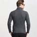 Men's Slim Fit Turtleneck Sweater – Korean Style Winter Knit Pullover (40% Wool Blend) – Stretchable & Thermal High Neck For Cold Weather (M-XXXL)_viptrois.com