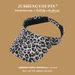 Unbeatable Quality Empty Top Hat With Leopard Print Outdoor Sun Protection, Suitable For Running And Golf_viptrois.com