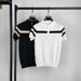 Summer Style Slim Fit Men's Polo Shirt Short Sleeve INS Trendy Lapel Top For Men_viptrois.com