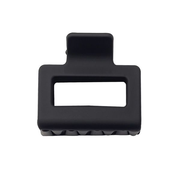 Autumn/Winter Brown INS Style Square Claw Clip - Lazy Premium Hair Accessory For High Ponytail - Minimalist Shark Clip_viptrois.com