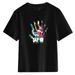 Men's Clothing Fashion American Original Design Printed Summer T Shirt Casual Short Sleeved Loose Bottoming Men's Clothing Tops Inventory Wholesale_viptrois.com
