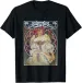 Daydream Mucha Dream Art Fantasy Elegant Art Nouveau T-Shirt Mens Womens Tees Top_viptrois.com