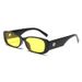 Blue Plus Square Frame Trendy Cool Portable High End Sunglasses For Men And Women Sun Protection, Anti Glare And Anti Ultraviolet_viptrois.com