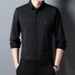 Autumn Popular Men's Long-sleeved Shirt Fashion Casual Middle-aged Long-sleeved Shirt Men's Clothing_viptrois.com