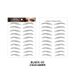 Eyebrow Stencils 6D Black Eyebrow Stickers Half Brown Eyebrow Tattoo Eyebrow Stickers Lazy Waterproof Natural Semi Permanent_viptrois.com