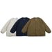 Nanxia Disguise 2022 Winter New Solid Color Gourd Quilted Collarless Jacket Trendy Loose Men's Cotton Coat_viptrois.com