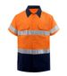 Men's Clothing Pure Cotton Reflective Strip Shirt Reflective Pants Split Work Clothes Men's Long Sleeve Cotton Reflective Clothing_viptrois.com