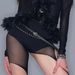 Women's Extended Double Loop Thin Belt Punk Air Eyelet Rivet Belt Summer Splicing Belt_viptrois.com