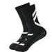 Unisex Breathable Cotton Sports Socks With Cushioned Arch Support & Anti-Slip Grip For Football Basketball Running (Black/White/Grey/Red/Blue/Green)_viptrois.com