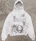 2023 Gothic Spider Print Autumn/Winter Plush American Hoodie Pullover Y2K Sweater_viptrois.com
