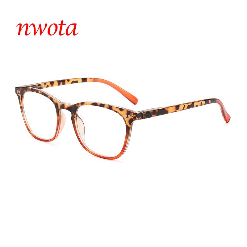 New Contrast Color Bean Curd Leopard Print Rice Nail Glasses Spring Foot Frame Reading Glasses_viptrois.com