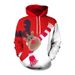 Pure 2024 Cross-Border European American Spring And Autumn New Christmas 3D Digital Print Graffiti Loose Men's Casual Hooded_viptrois.com