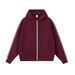 Men's Clothing Heavyweight 400GSM Liquid Cotton Zip-Up Hoodie - Oversized Unisex Pullover With Side Pockets, Streetwear Casual Jacket_viptrois.com