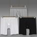 Pulse Cross-Border Men's Underwear Modal Boxer Loose European Size Solid Color Four-Corner Shorts Youth Hot Sale Comfortable_viptrois.com