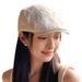 American Style Forward Cap Large Head Circumference Face Slimming French Beret Women's 2025 New Spring Artist Hat_viptrois.com