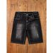 Men's Slim Fit Denim Shorts Trendy Style With Whiskers Casual Washed Five Point Pants Style_viptrois.com